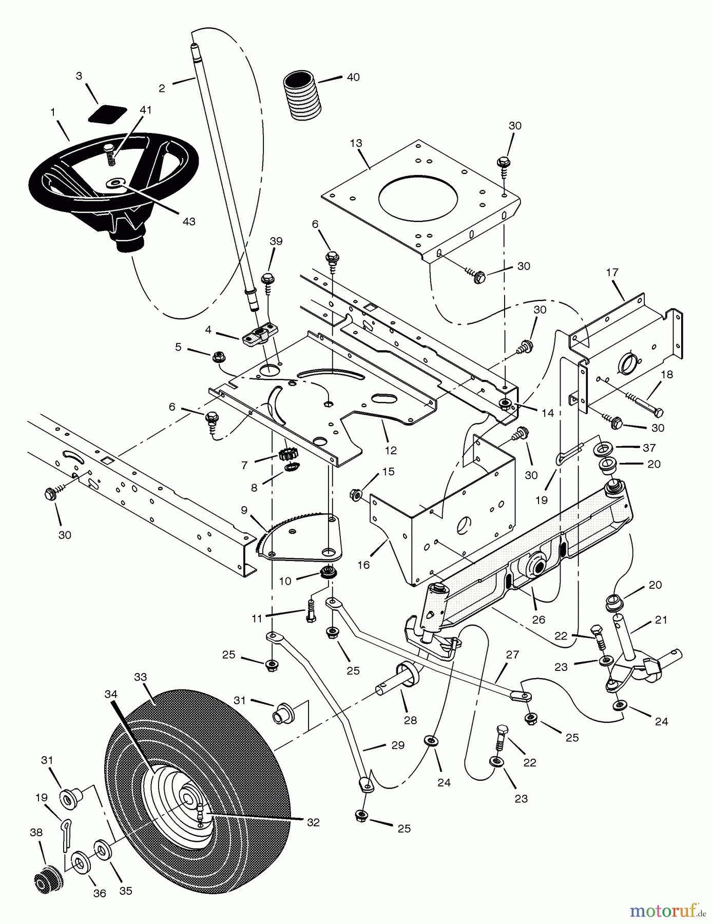 Murray Rasen- und Gartentraktoren 465602x8B - Scotts 46