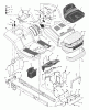 Murray 465602x8C - Scotts 46" Lawn Tractor (2001) (Home Depot) Ersatzteile Chassis And Hood