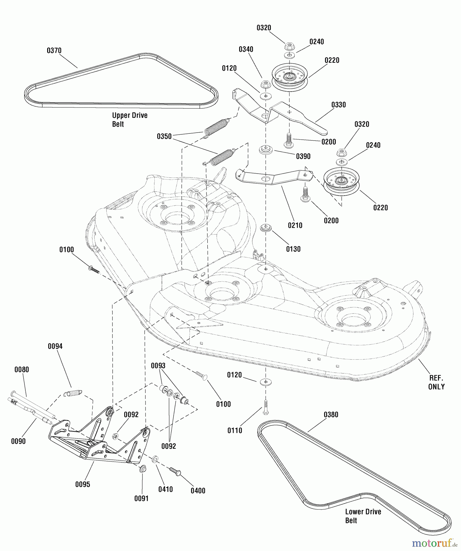 Murray Rasen- und Gartentraktoren 107.250050 (2691086-00) - Craftsman CTX9000, 46