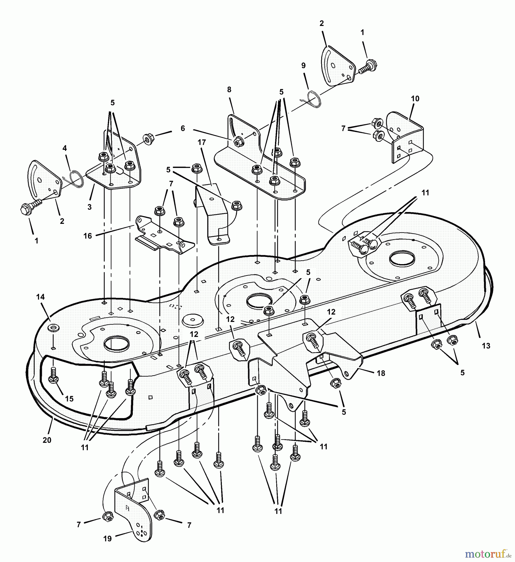 Murray Rasen- und Gartentraktoren 465606x692B - Stanley 46