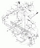 Murray 465606x692B - Stanley 46" Lawn Tractor (2002) Ersatzteile Mower Housing Suspension (part 1)