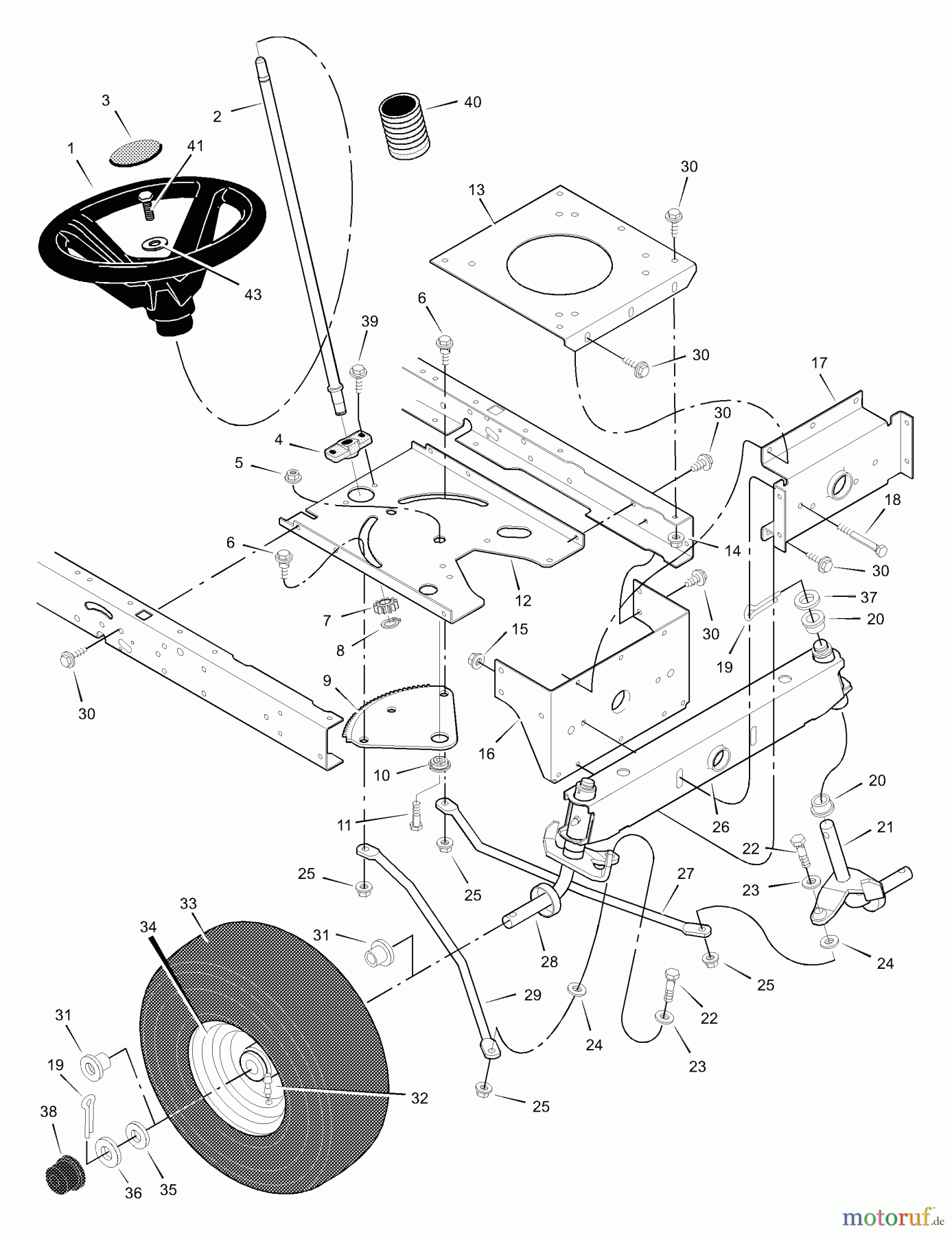 Murray Rasen- und Gartentraktoren 465609x24A - B&S/Murray 46