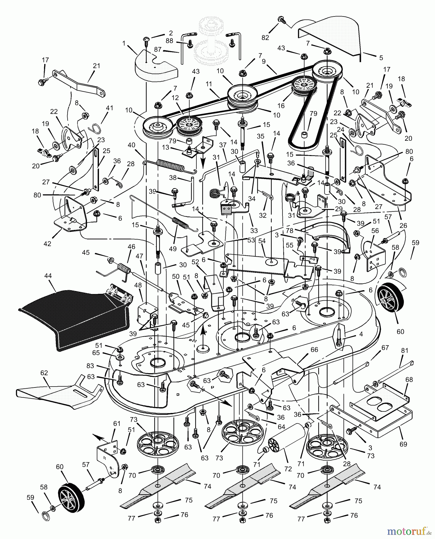 Murray Rasen- und Gartentraktoren 465612x99B - B&S/Murray 46