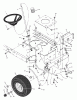 Murray 465612x99B - B&S/ 46" Lawn Tractor (2001) (AAFES) Ersatzteile Steering