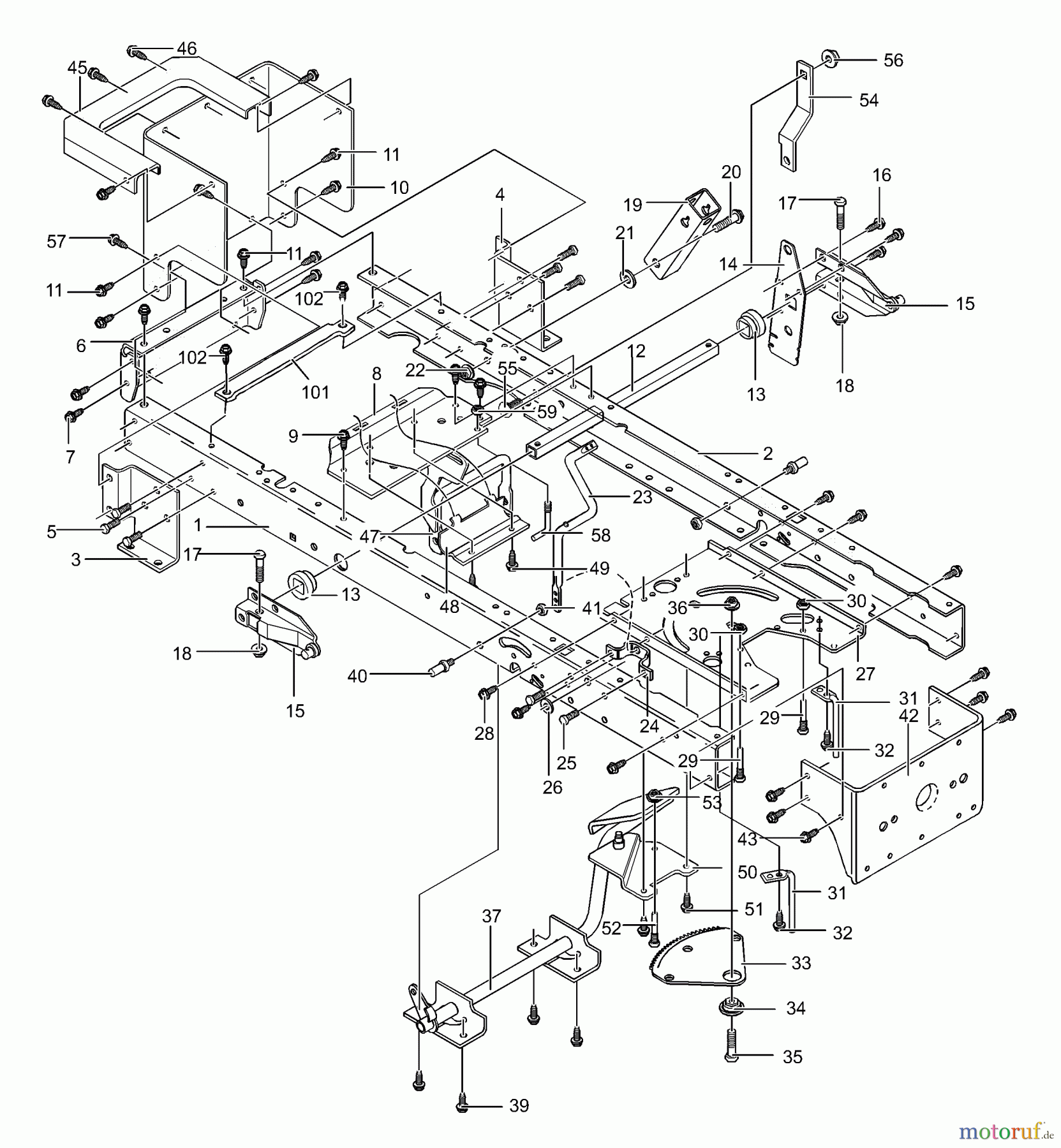 Murray Rasen- und Gartentraktoren 465615x99A - B&S/Murray 46