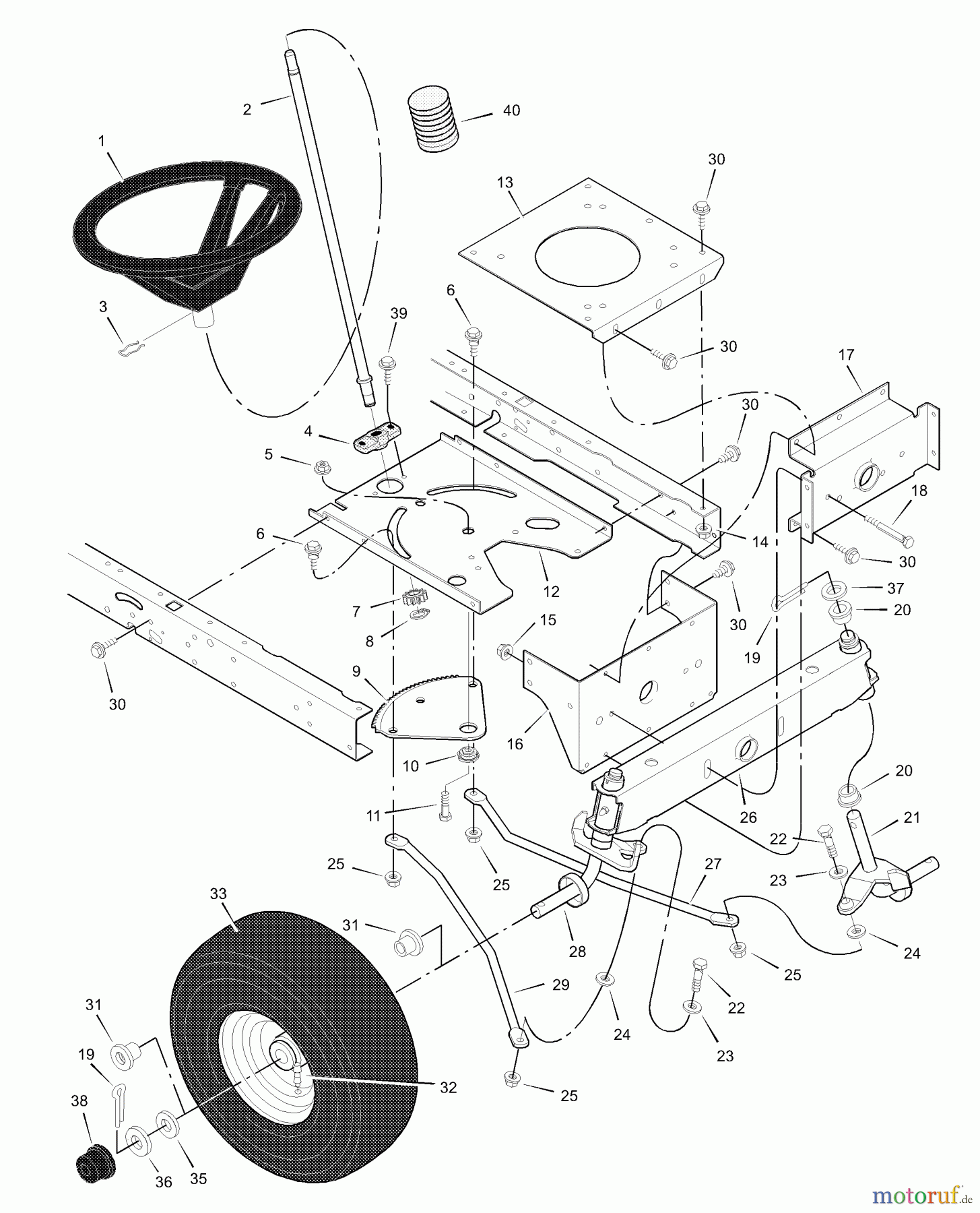  Murray Rasen- und Gartentraktoren 465616x6B - Murray Ultra 46