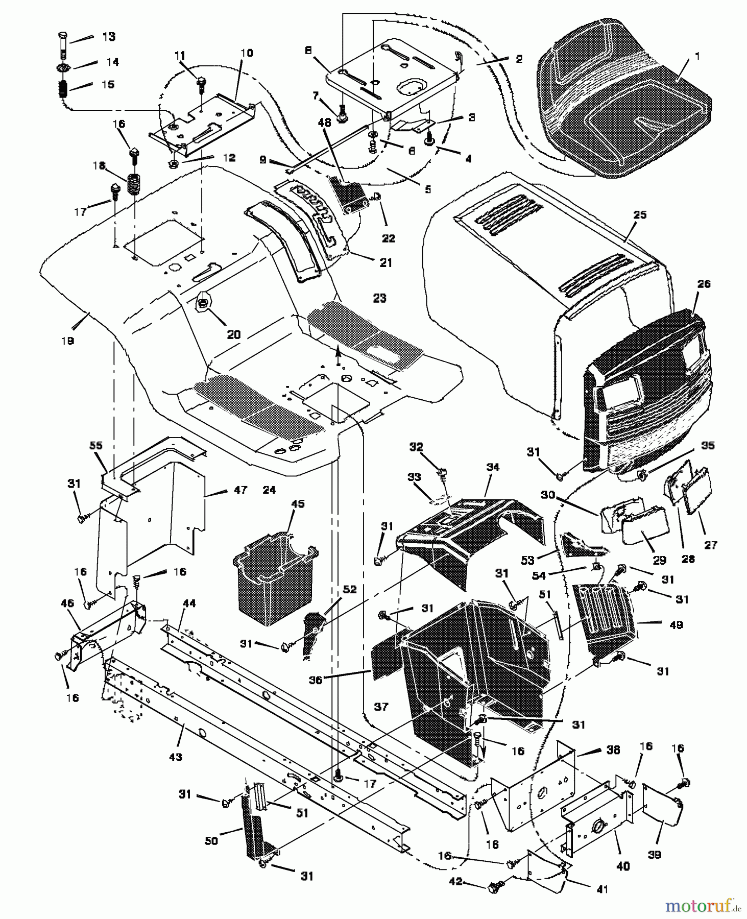 Murray Rasen- und Gartentraktoren 46567x6B - Murray Ultra 46