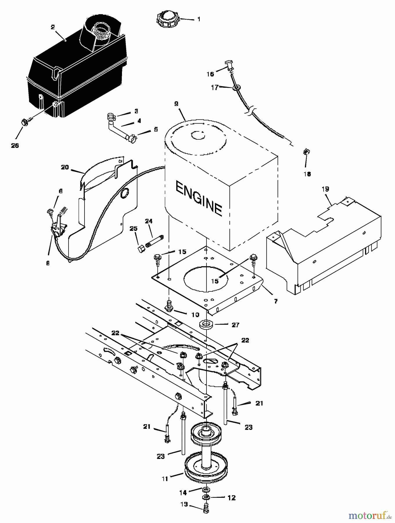  Murray Rasen- und Gartentraktoren 46567x6B - Murray Ultra 46