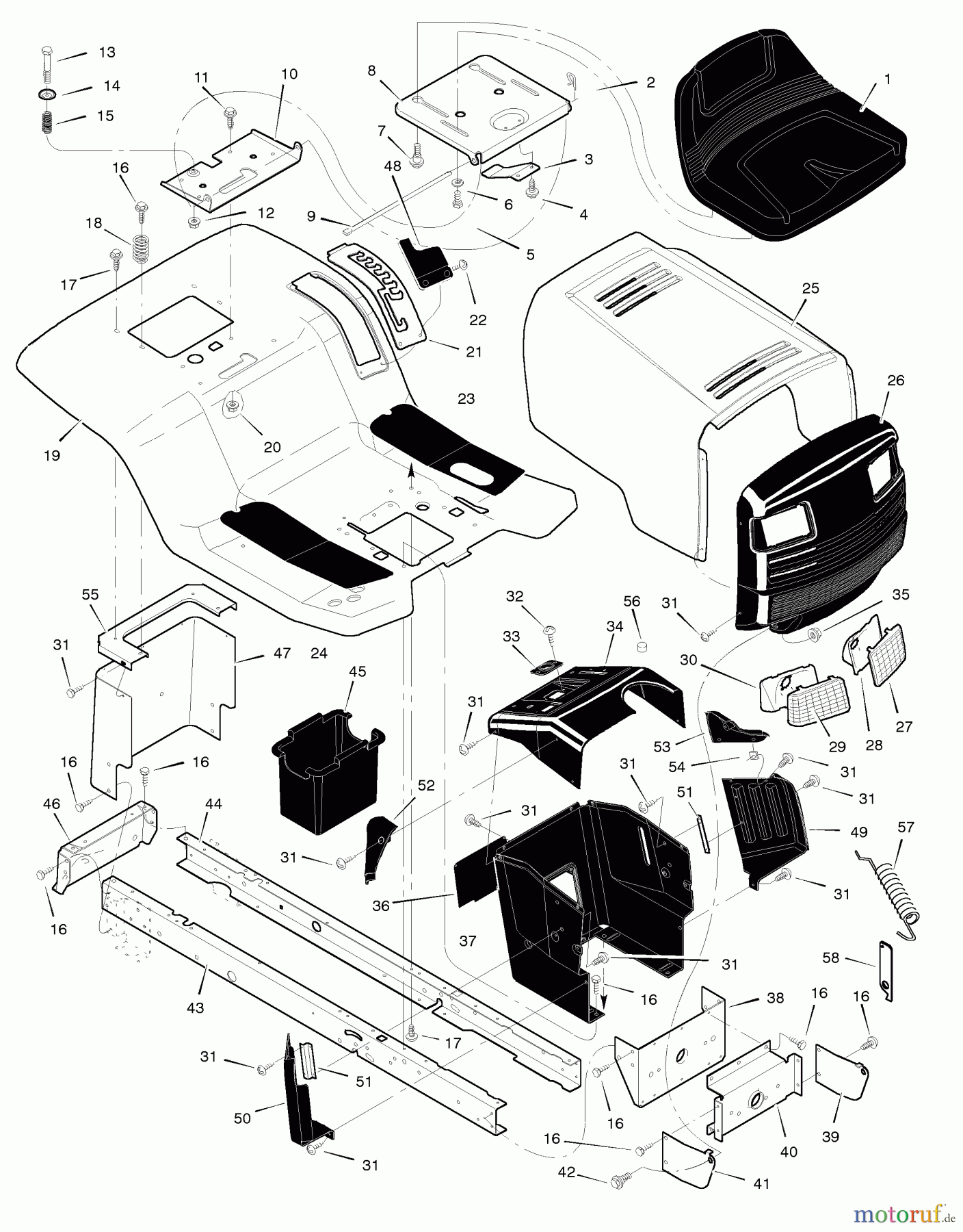 Murray Rasen- und Gartentraktoren 46568x6A - Murray Ultra 46