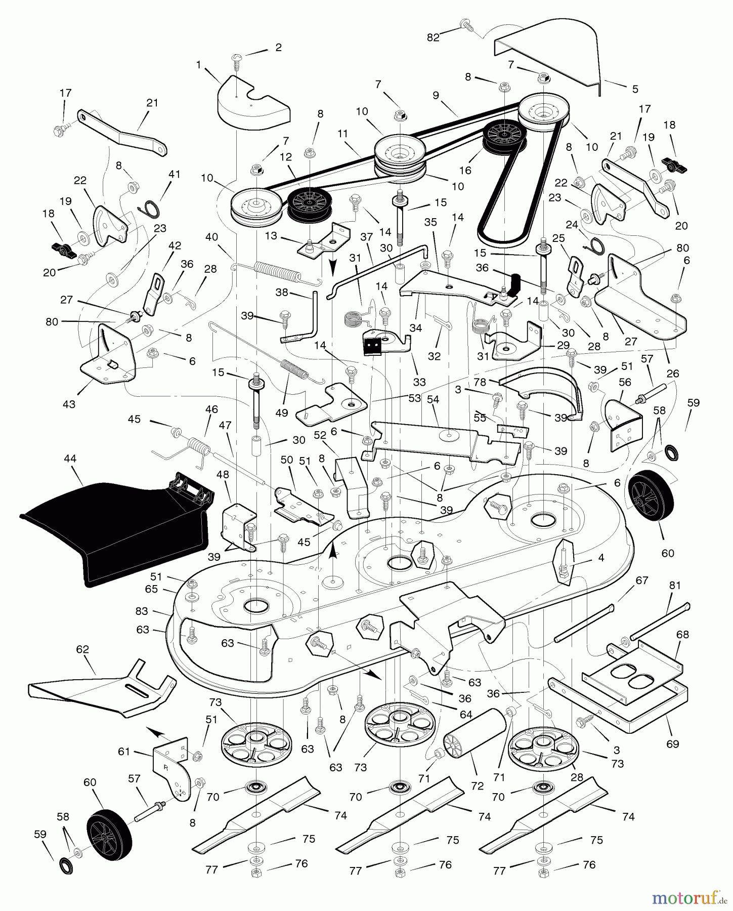  Murray Rasen- und Gartentraktoren 46568x6A - Murray Ultra 46