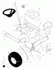 Murray 46569x71A - B&S/ 46" Lawn Tractor (1998) (Quality Stores) Ersatzteile Steering