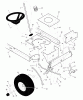 Murray 46569x82A - Ranch King 46" Lawn Tractor (1999) Ersatzteile Steering