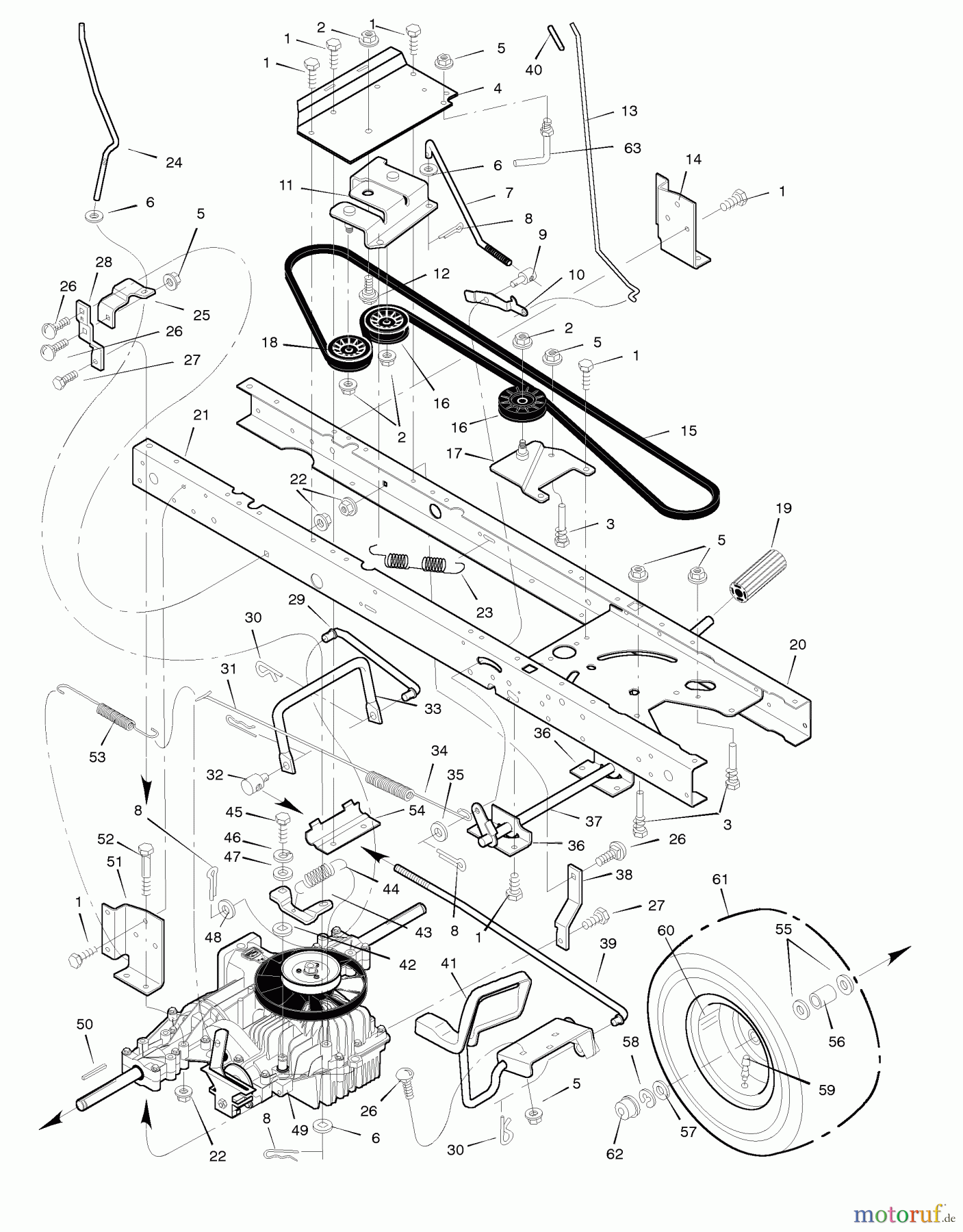 Murray Rasen- und Gartentraktoren 46570x6A - Murray Ultra 46