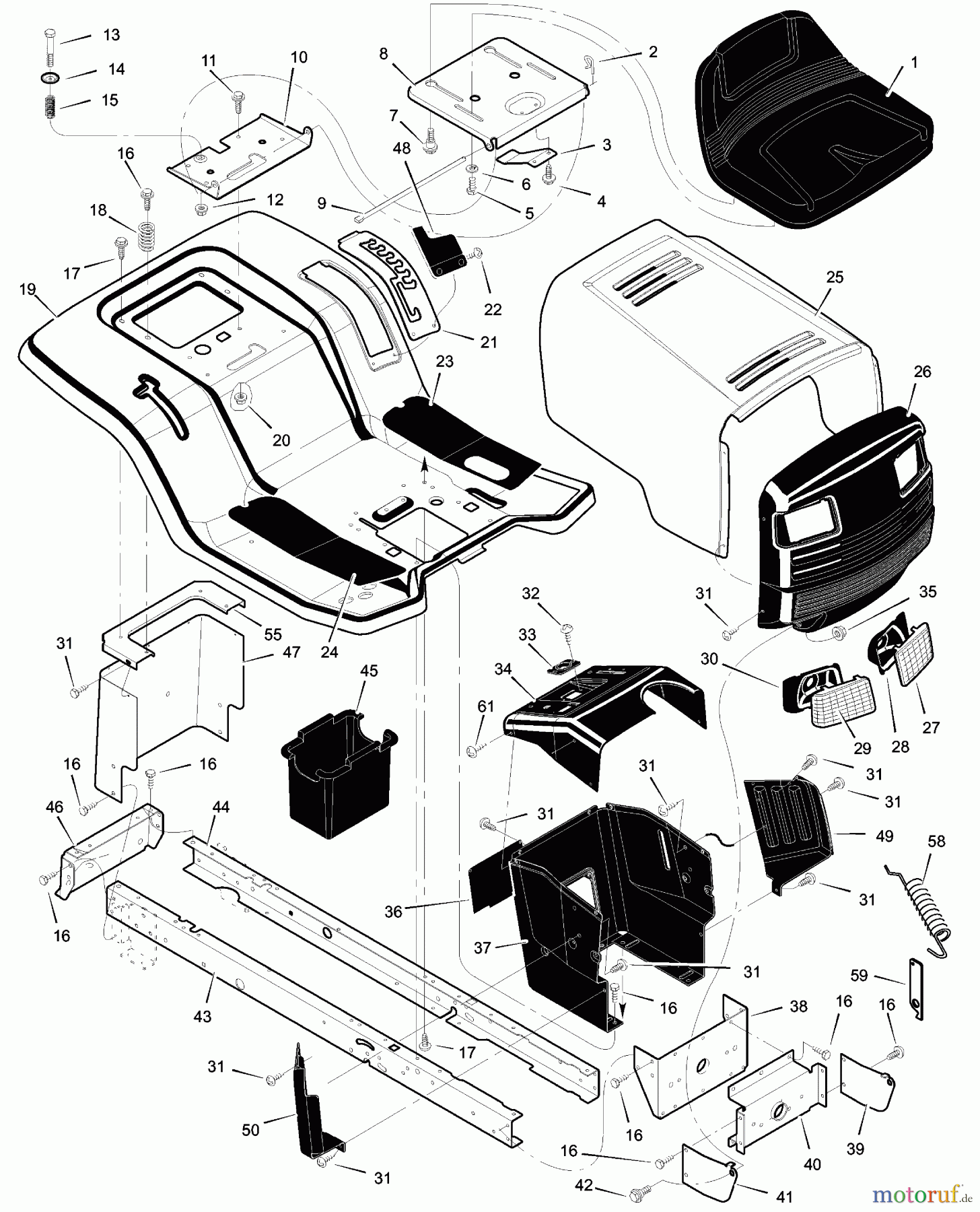 Murray Rasen- und Gartentraktoren 46570x6B - Murray Ultra 46