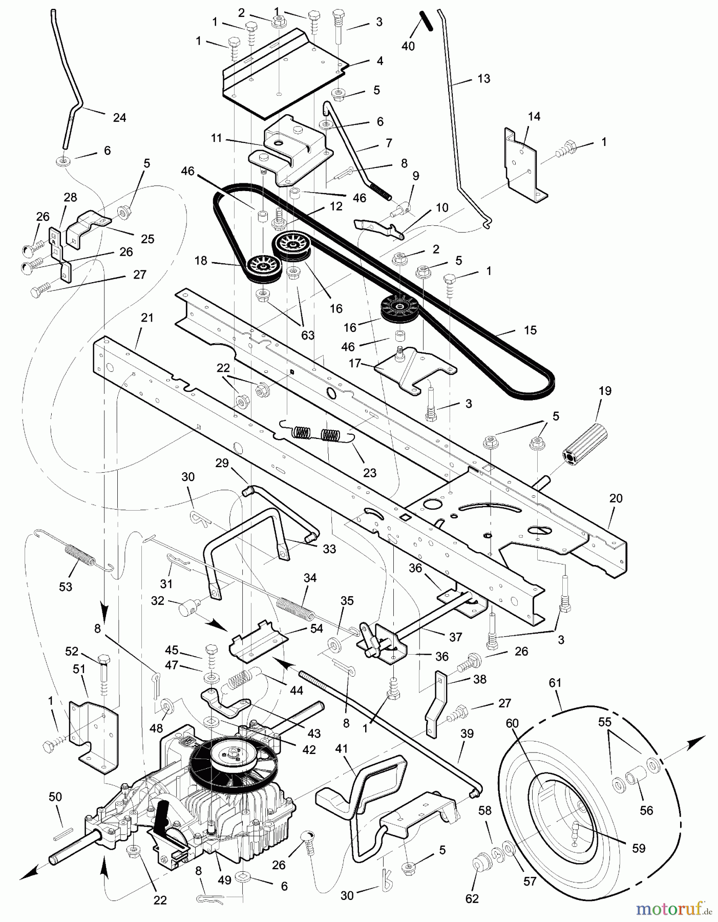  Murray Rasen- und Gartentraktoren 46570x6B - Murray Ultra 46