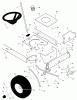 Murray 46570x6B - Ultra 46" Lawn Tractor (1999) Ersatzteile Steering