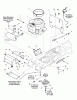 Murray 107.289851 (2690922A) - Craftsman Prestige PGT9500, 30HP w/ 54" Mower Deck (2011) (Sears) Ersatzteile Engine Group - 30HP Briggs & Stratton, Twin (2989519)