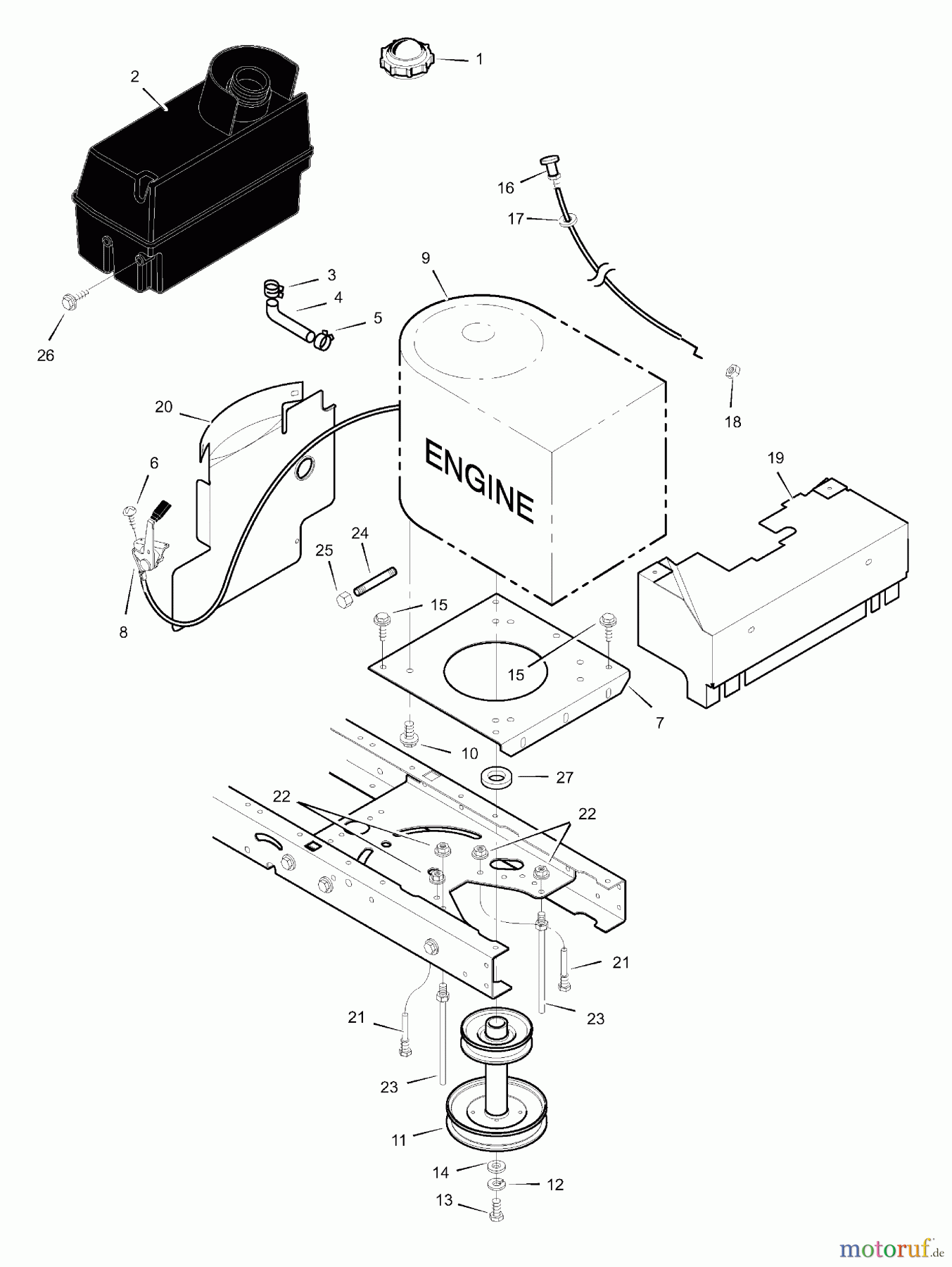 Murray Rasen- und Gartentraktoren 46570x71B - B&S/Murray 46