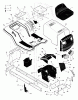Murray 46576x92B - B&S/ 46" Lawn Tractor (1999) (Walmart) Ersatzteile Chassis & Hood
