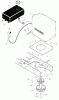 Murray 46577x4A - 46" Lawn Tractor (1999) Ersatzteile Engine Mount