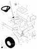 Murray 46577x4A - 46" Lawn Tractor (1999) Ersatzteile Steering