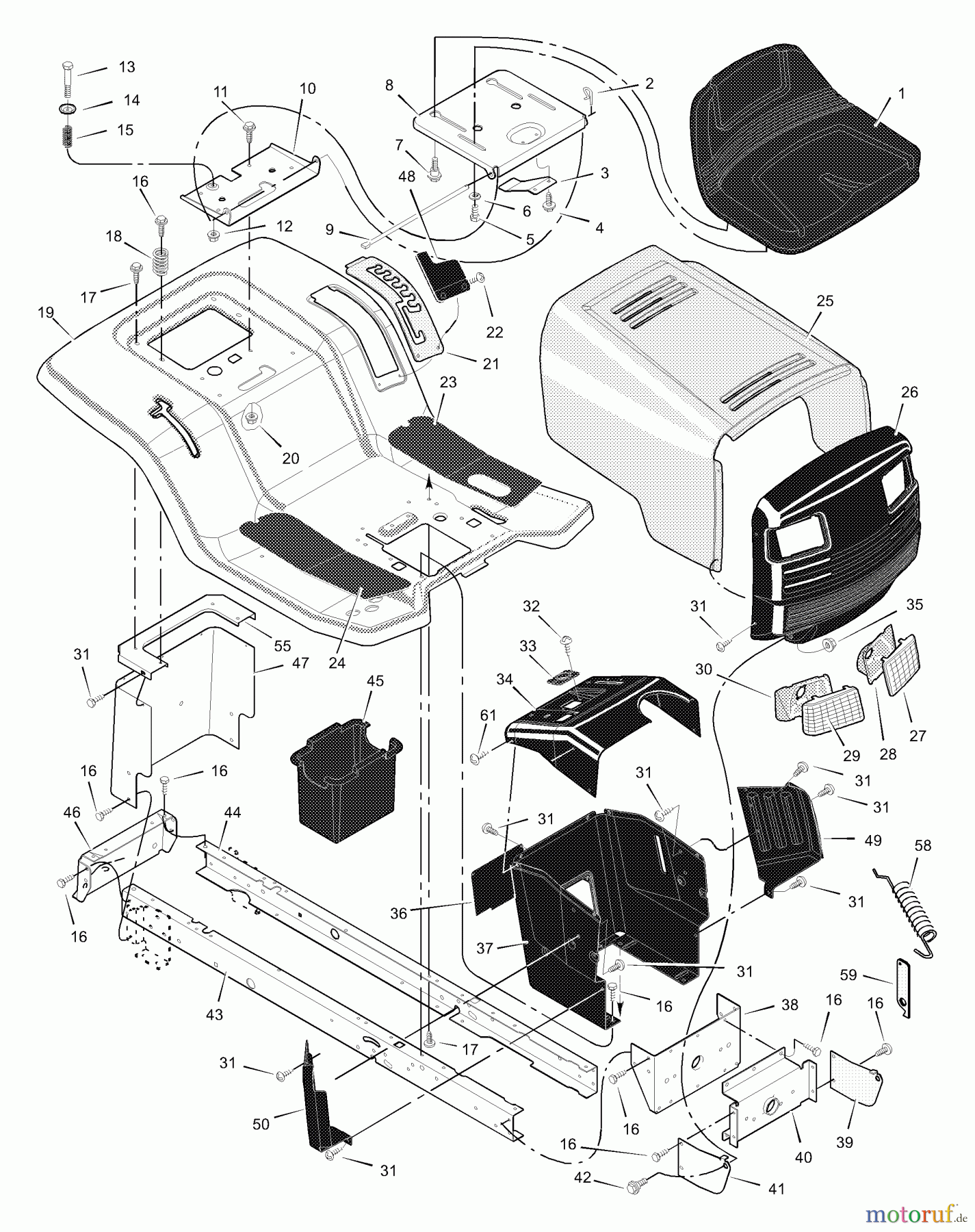  Murray Rasen- und Gartentraktoren 46577x6B - Murray Ultra 46