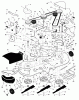 Murray 46577x71A - B&S/ 46" Lawn Tractor (1999) (Quality Stores) Ersatzteile Mower Housing