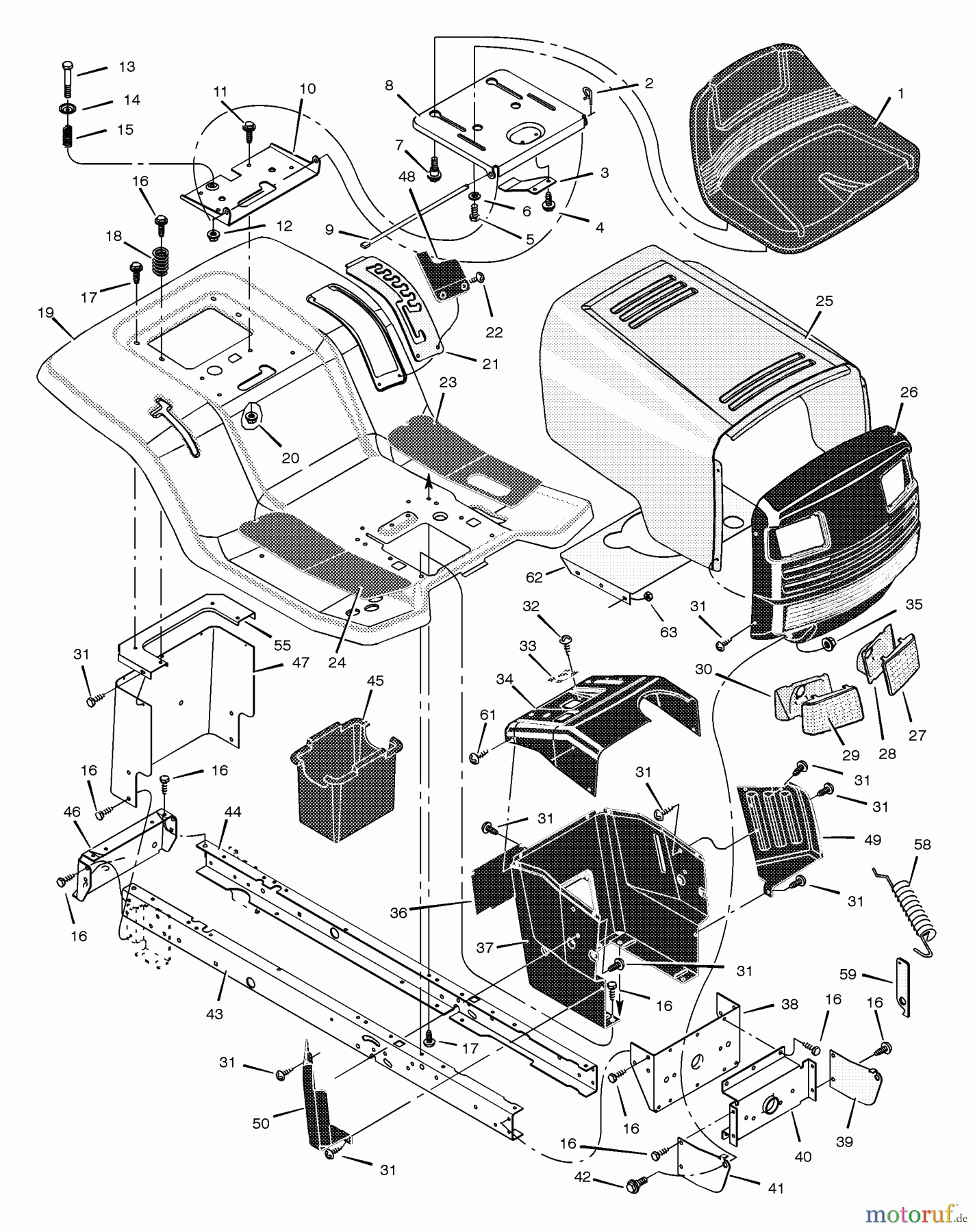 Murray Rasen- und Gartentraktoren 46581x92B - B&S/Murray 46