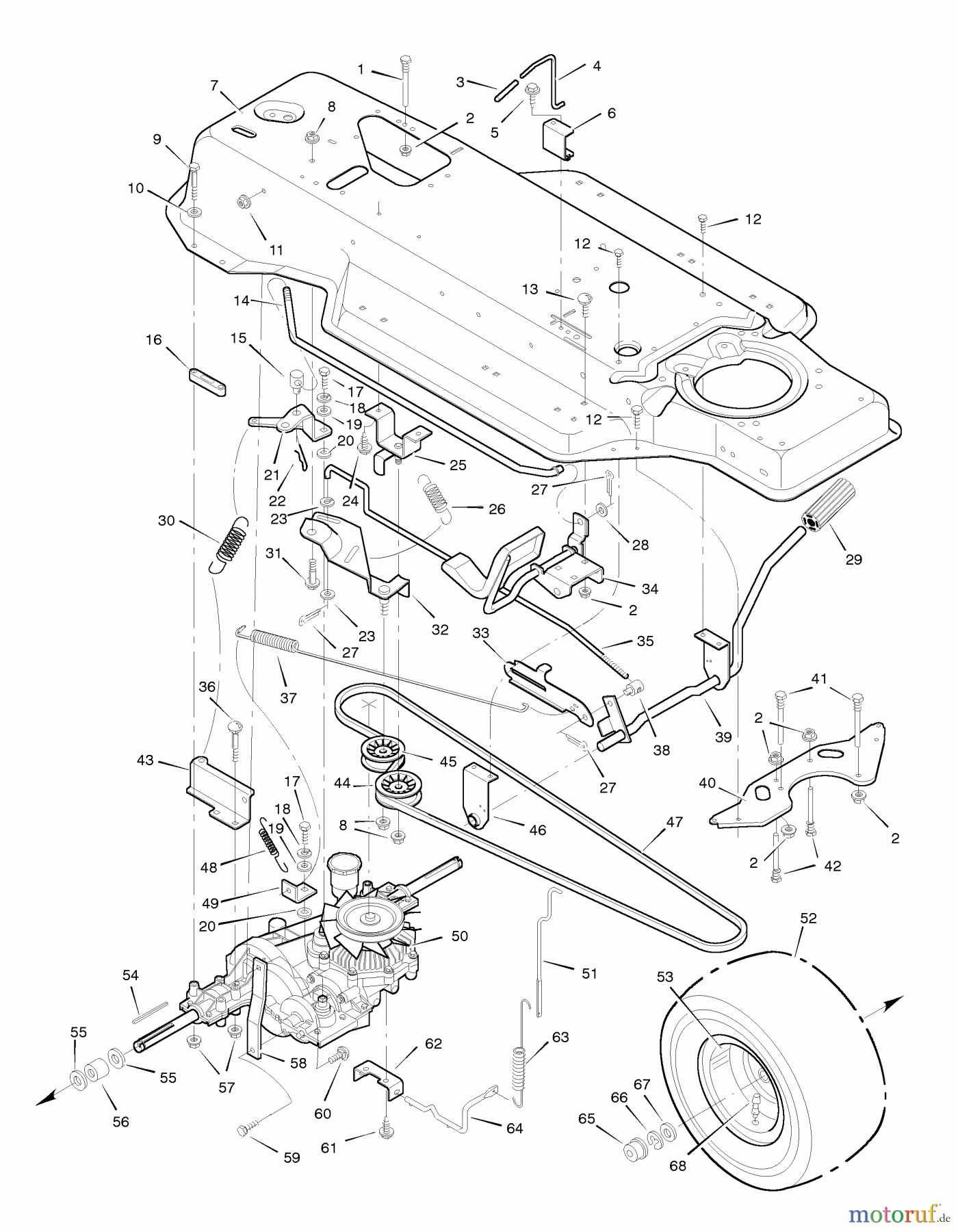 Murray Rasen- und Gartentraktoren 46904x92A - B&S/Murray 46