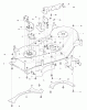 Murray 50572x89A - Yard King Performance 50" Lawn Tractor (2000) Ersatzteile Deck Assembly (part 1)