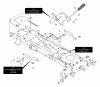 Murray 50572x89A - Yard King Performance 50" Lawn Tractor (2000) Ersatzteile Mower Suspension Assembly