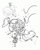 Murray 52101x92A - B&S/ 52" Garden Tractor (2000) (Walmart) Ersatzteile Engine Mount