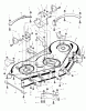 Murray 52101x92A - B&S/ 52" Garden Tractor (2000) (Walmart) Ersatzteile Mower Housing Suspension (part 2)