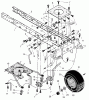Murray 521613x189A - Yard King Performance 52" Garden Tractor (2001) Ersatzteile Front Frame Assembly