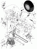 Murray 521613x71A - B&S/ 52" Garden Tractor (2001) (Quality Stores) Ersatzteile Motion Drive
