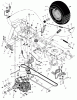 Murray 521613x89A - Yard King Performance 52" Garden Tractor (2001) Ersatzteile Motion Drive