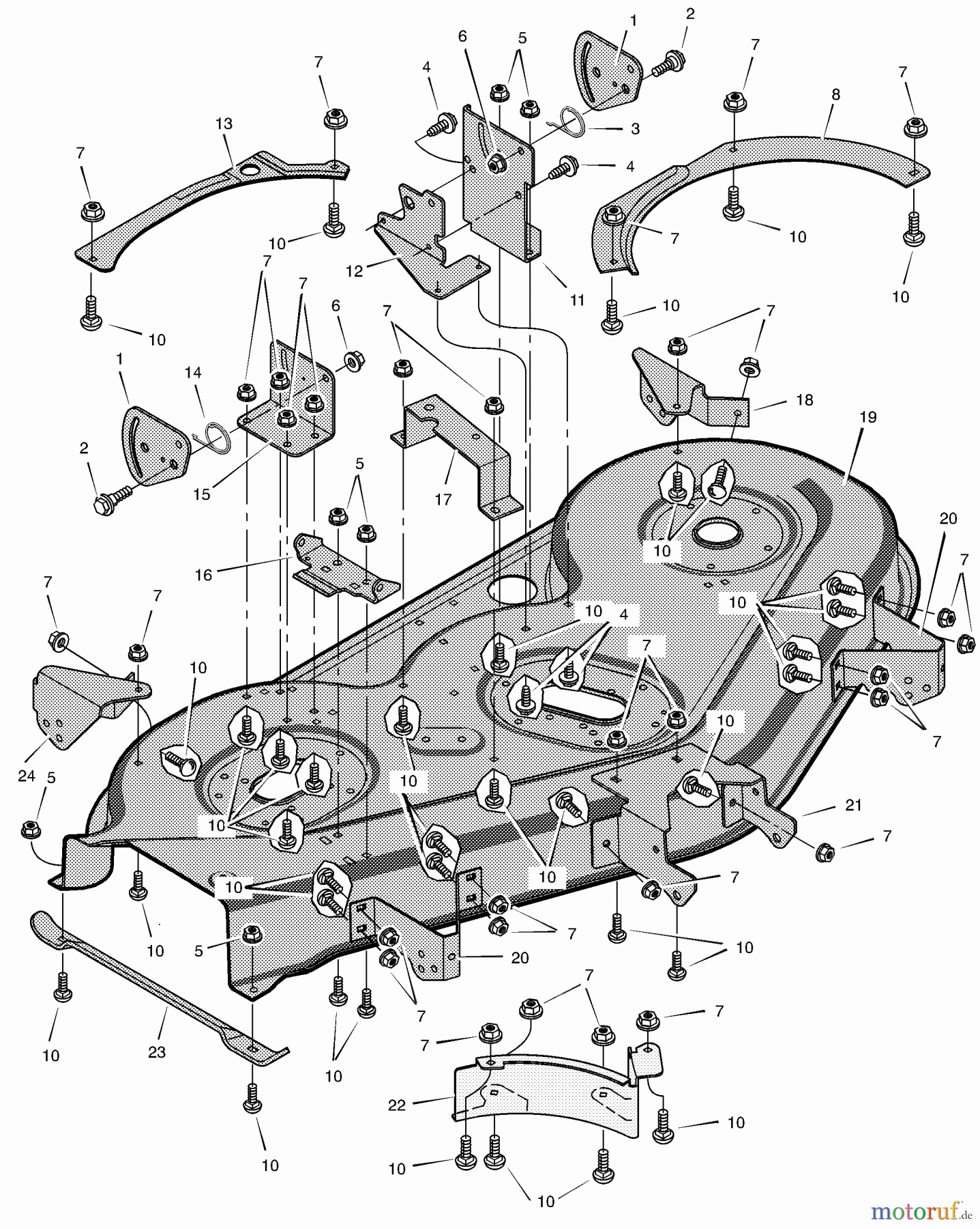 Murray Rasen- und Gartentraktoren 521613x89A - Yard King Performance 52