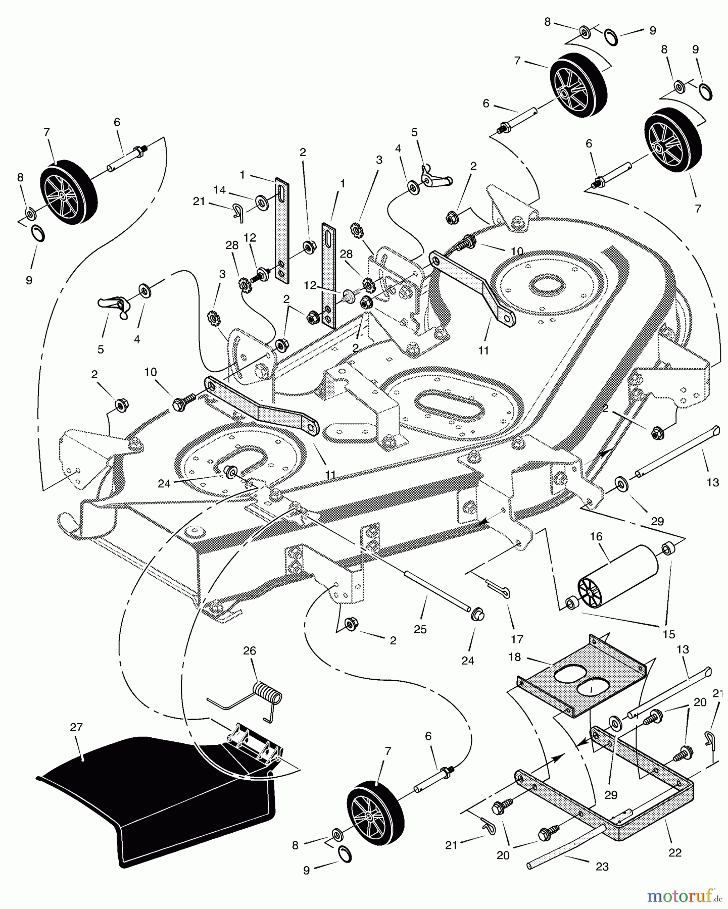 Murray Rasen- und Gartentraktoren 521613x89A - Yard King Performance 52