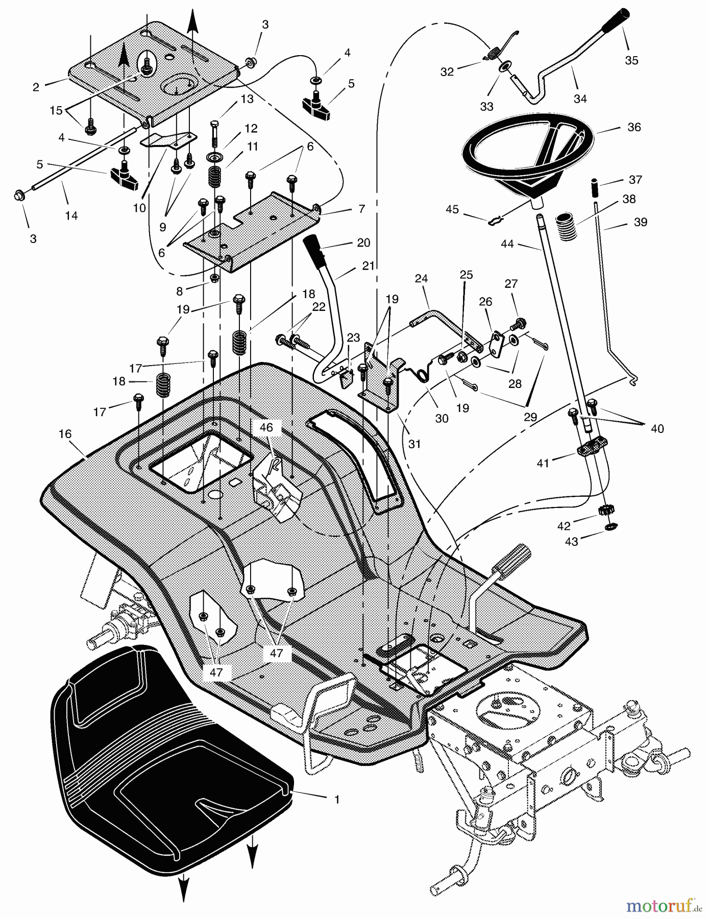Murray Rasen- und Gartentraktoren 521613x89A - Yard King Performance 52