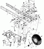 Murray 521613x89B - Yard King Performance 52" Garden Tractor (2002) Ersatzteile Front Frame Assembly