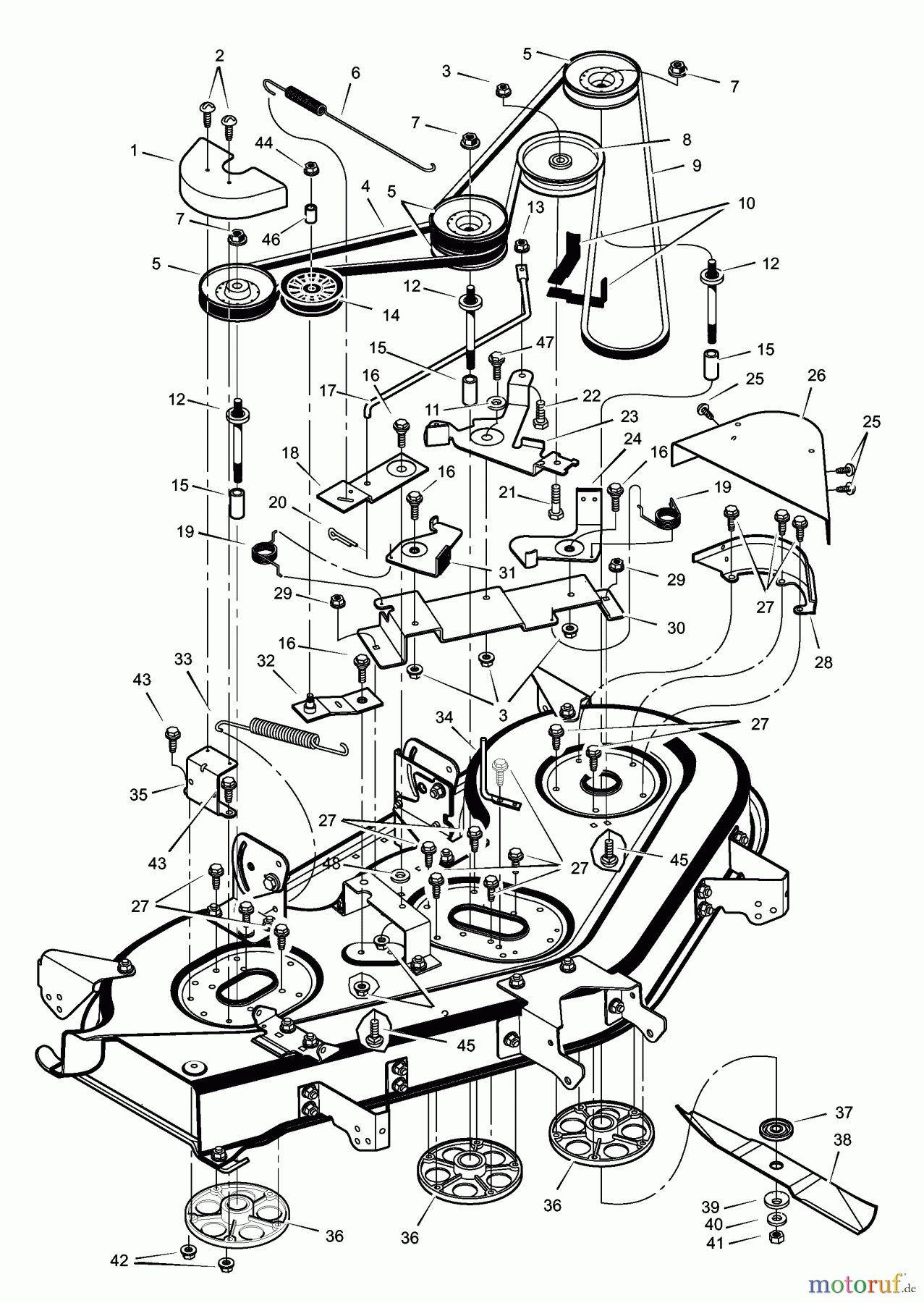 Murray Rasen- und Gartentraktoren 52161x89A - Yard King Performance 52
