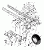 Murray 52161x89A - Yard King Performance 52" Garden Tractor (1999) Ersatzteile Front Frame Assembly