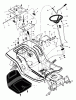 Murray 52161x89A - Yard King Performance 52" Garden Tractor (1999) Ersatzteile Seat Deck