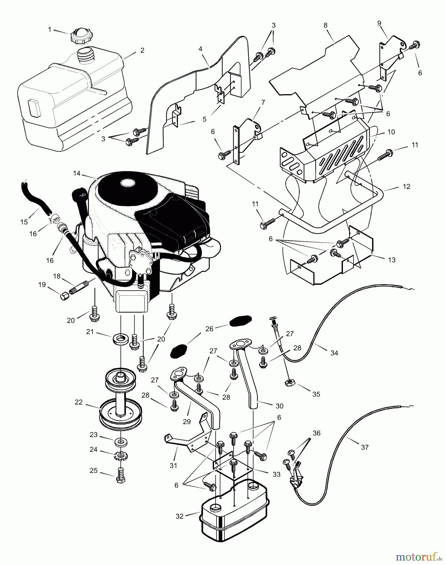 Murray Rasen- und Gartentraktoren 52161x89B - Yard King Performance 52