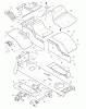 Murray 52431x92A - B&S/ 52" Garden Tractor (1998) (Walmart) Ersatzteile Body Chassis