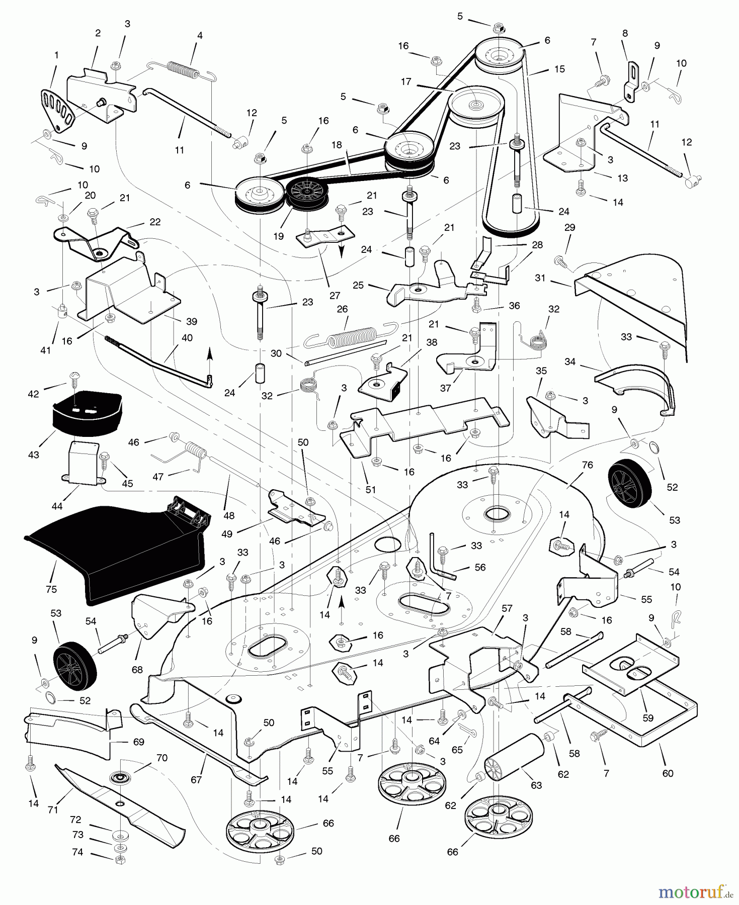 Murray Rasen- und Gartentraktoren 52431x92A - B&S/Murray 52