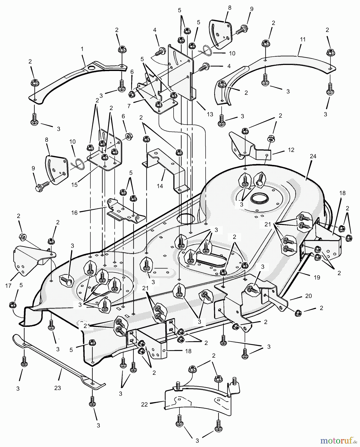 Murray Rasen- und Gartentraktoren 525607x692B - Stanley 52