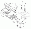 Murray 7800737 (96042010300) - Yard King 46" Lawn Tractor, 22HP (2011) Ersatzteile Seat Group (7800737seat)