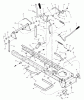 Murray C950-60471-0 - Craftsman 42" Lawn Tractor (2004) (Sears) Ersatzteile Mower Housing Suspension