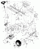 Murray C950-60471-0 - Craftsman 42" Lawn Tractor (2004) (Sears) Ersatzteile Steering